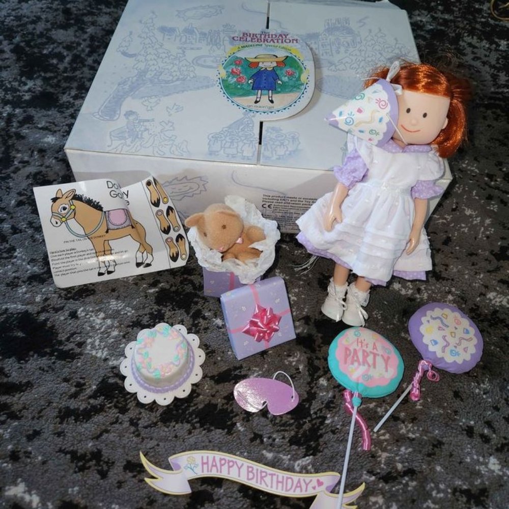 Madeline doll the Birthday celebration special edition.